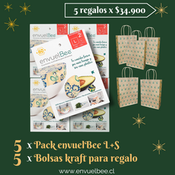 REGALA X 5<br/> L+S <br/> Incluye 5 pack L+S y 5 bolsitas kraft para regalo!!